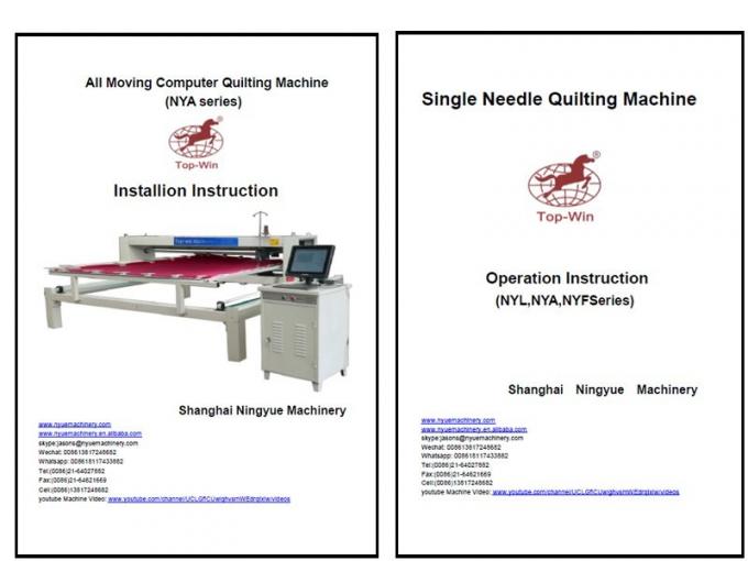 Máquina estofando automatizada para máquina de Quilter da agulha de TATAMI a única que chora máquinas de costura de Willow Quilt Looms Long Arm
