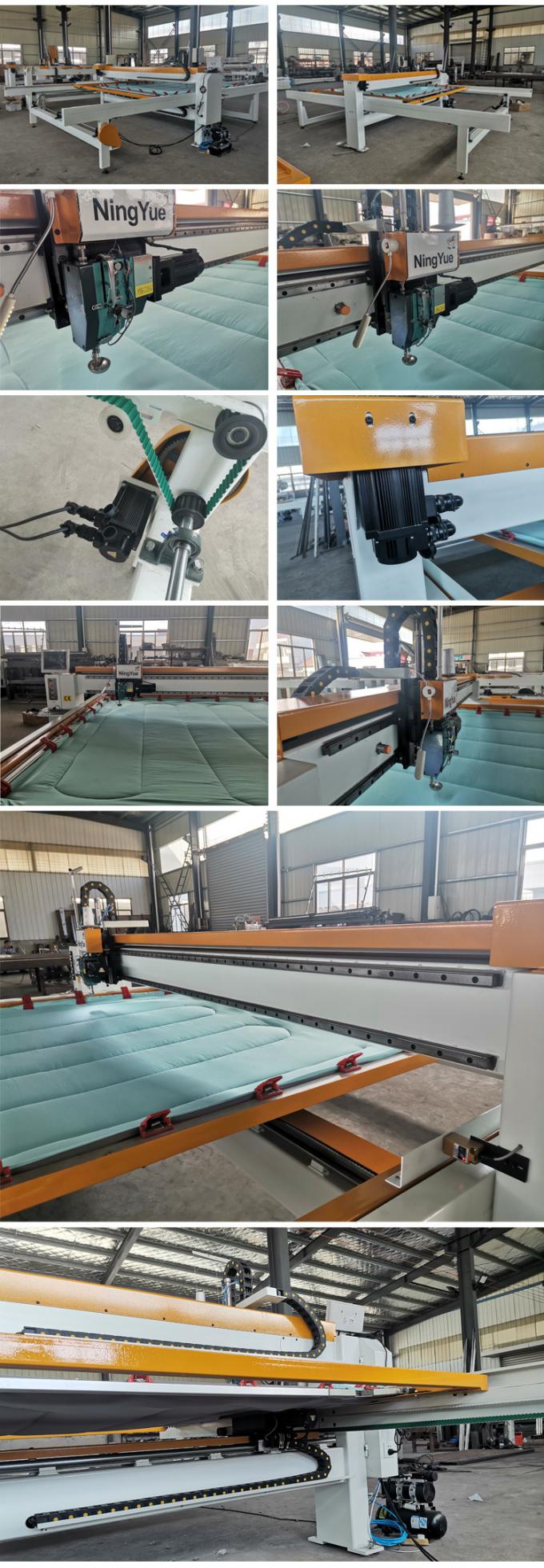 Máquina estofando automatizada para máquina de Quilter da agulha de TATAMI a única que chora máquinas de costura de Willow Quilt Looms Long Arm