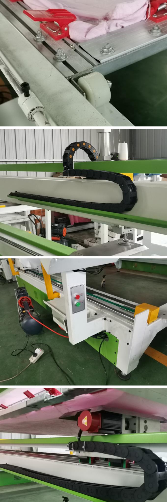 Costura automatizada da edredão que faz a Cnc estofando da máquina a máquina estofando da única agulha servo