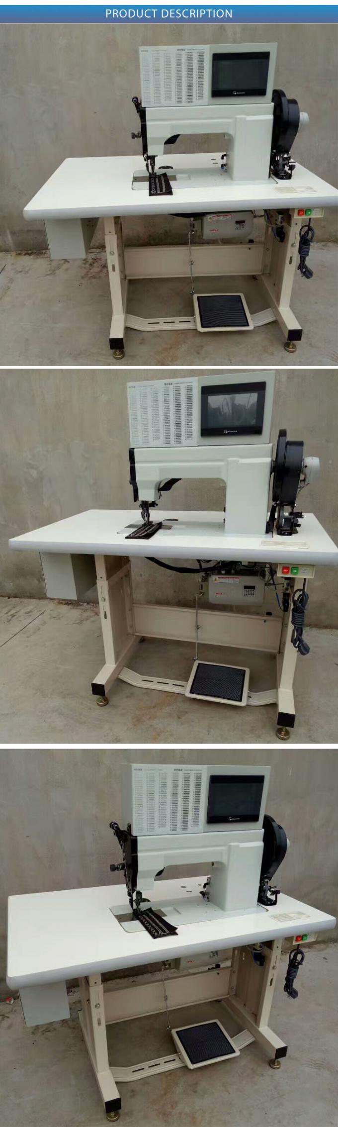 Couro Sofa Sewing Machine de 8850 mocassins com 200 testes padrões de costura