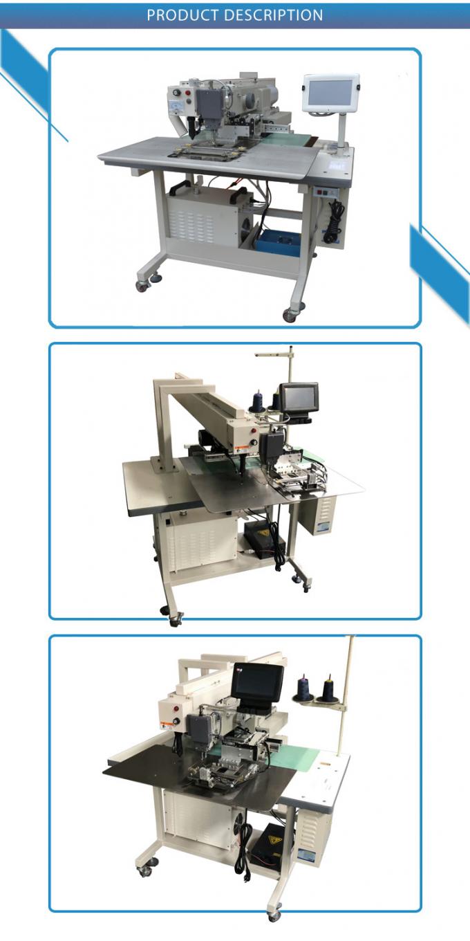 A calças automática do laser arfa a máquina de costura industrial welting do placket do bolso