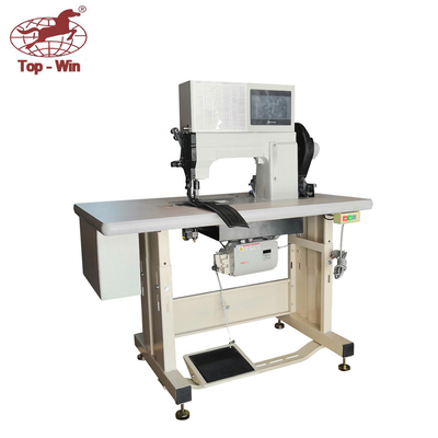 8850-A que corre lisamente couro decorativo controlado por computador Sofa Sewing Machine da agulha dobro com 200