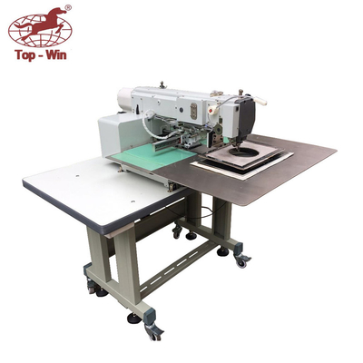 automático industrial de couro da máquina de costura do teste padrão da bainha